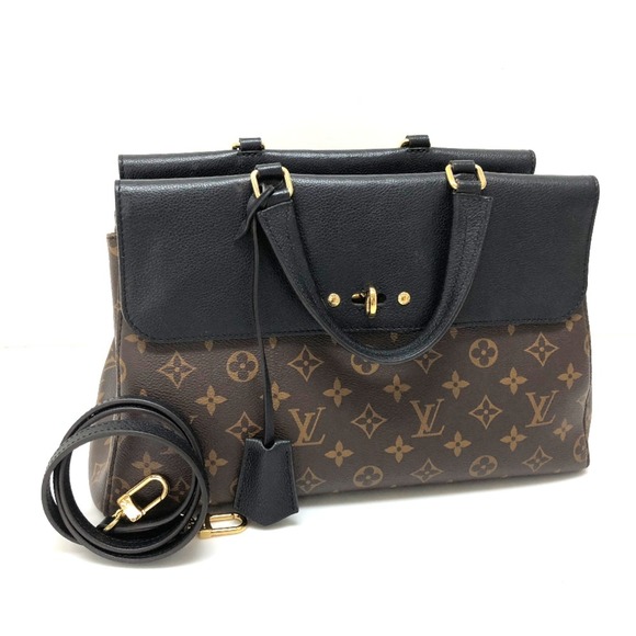 LOUIS VUITTON Black Monogram Bag - Picture 1 of 12